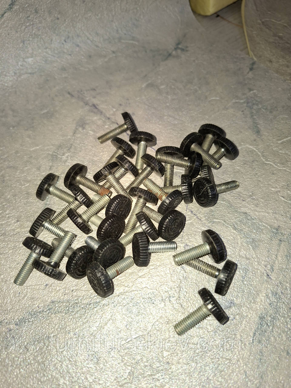 Ніжки меблеві М6 / 33шт трещина на ніжках, фото 1