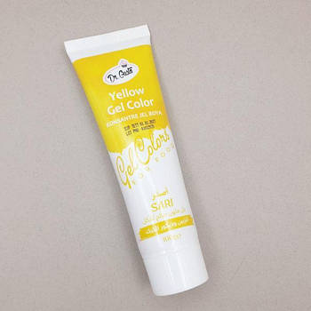 Гелевий барвник Dr.GustoYellow/Жовтий 100 мл