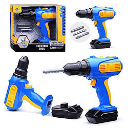 Дитячий іграшковий дриль на батарейках 7947A