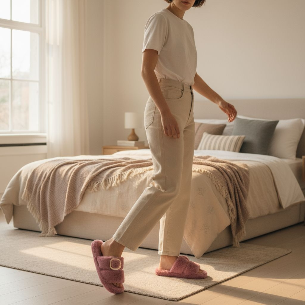 Жіночі капці домашні м'які хутряні Рожеві, фото 1