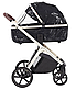 Коляска універсальна 2 в 1, CARRELLO Vector CRL-6550 2в1 Pearl Black, чорна, Карелло Вектор, фото 5