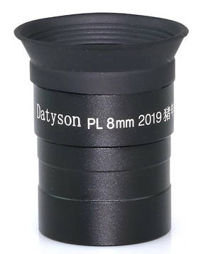 Телескопічний окуляр Datyson Plossl 1,25" 8 мм металевий із повним покриттям і різзю під фільтр