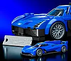 Конструктор Hot Wheels Brick Shop Speed Cadillac Project GTP Hypercar, фото 4