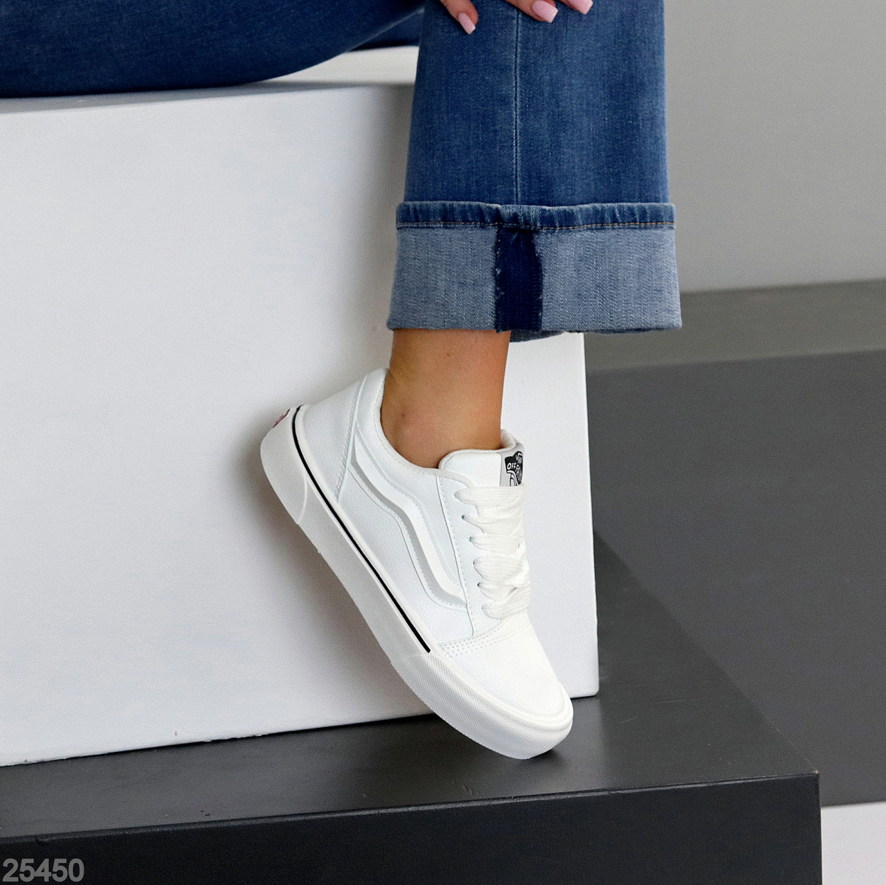 Круті молодіжні дизайнерські білі кеди доступна ціна 37, фото 1