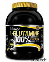 Амінокислота 100% L-glutamine BioTech USA 500 грамів