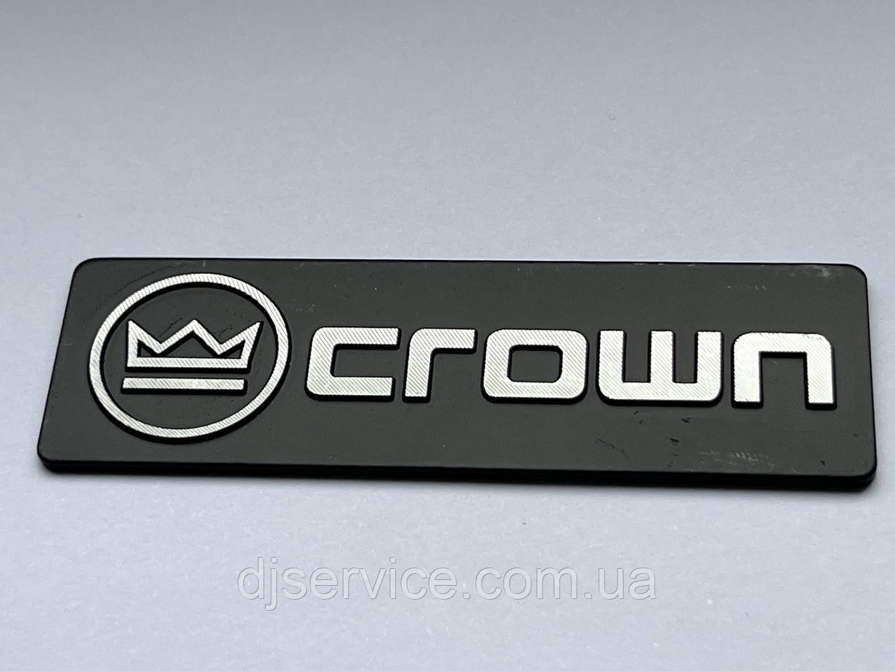Шильдик логотип 80x25mm metall для JBL CROWN, фото 1