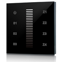 Панель керування SR-2300TS-DIM black (DALI)  Для димування одноколірних світлодіодних стрічок 17498