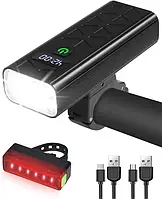 Велосипедний ліхтар SW708 супер яскравий світлодіодний для нічної їзди водонепроникний 9600 mAh