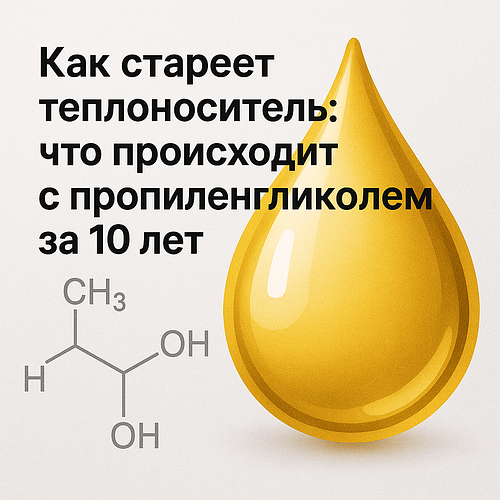 Як старіє теплоносій