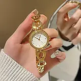 Жіночий кварцовий годинник Rebirth з браслетом золотистого кольору, фото 6