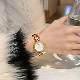 Жіночий кварцовий годинник Rebirth з браслетом золотистого кольору, фото 9
