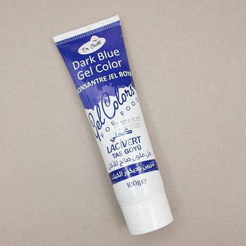 Гелевий барвник Dr.Gusto Dark Blue/Темно синій 100 мл