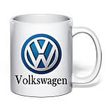 Чашка з друком "Volkswagen" 330 мл (колір білий) (32463), фото 2