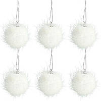 Набір ялинкових іграшок 6шт "Кулі" D5.5см HLRM6-2663 купити дешево оптом в інтернет-магазині