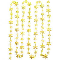 Від 4 шт. Декоративне намисто на ялинку "Зірочки" XYA-56-2.7м  купити дешево оптом в інтернет-магазині