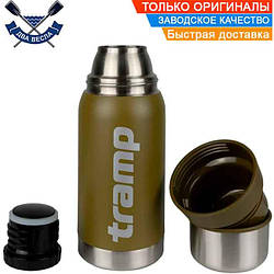 Термос похідний Трамп 500 мл Tramp Expedition Line склянка термос для чаю кави армійський термос із нержавіючої сталі Оливковий