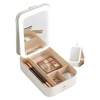 Косметичка з дзеркалом LED, Органайзер для зберігання косметики MSK-3364