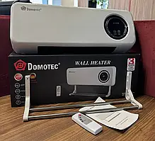 Настінний обігрівач Domotec MS-5963 White 2000Вт з пультом та сушаркою