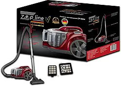 Пилосос контейнерний 4л Zepline ZP-6804 червоний