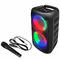 Портативна Bluetooth колонка KTS-1265 з LED-підсвічуванням, Bluetooth, FM-радіо SO-67