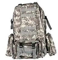 Піксель Рюкзак тактичний з підсумками Eagle B08 55 літр / Військовий, штурмовий / Вірменський