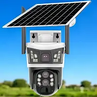 Камера відеоспостереження зовнішня із сонячною панеллю V39