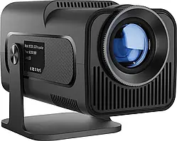 Проектор SmartTV домашній кінотеатр UltraHD HY320 4K Android 11 WI-FI6 Bluetooth HDMI 150" FullHD 300ANSI чорний