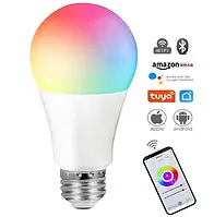 Розумна лампочка Tuya Smart LED WiFi Смарт Лампа E27 RGB Color 2700K-6500K 9W