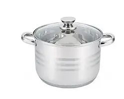 Каструля Unique UN-5008 із прозорою кришкою 7 л