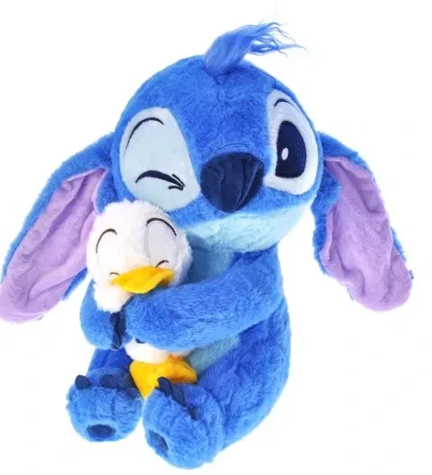 Дитяча м'яка іграшка Стіч з качкою 40 см, фото 1