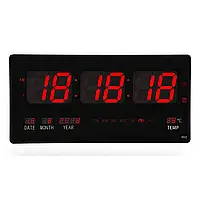 Настільно-настінний світлодіодний годинник з датчиком температури CW 4622