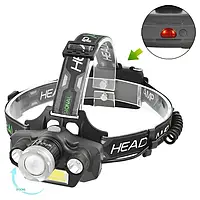 Налобний акумуляторний ліхтарик BL-T45-T6