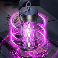 Лампа-пастка від комах TX-WD02 Mini 2в1 800mAh (світильник, УФ-лампа) із вбудованим акумулятором 14cm