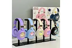 Бездротові дитячі навушники ST862 "CAT IN A CAPSULE" з LED