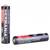 Батарейки МІНІ пальчикові GERMANIA тип ААА 1шт