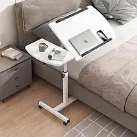 Стіл для ноутбука на коліщатках з регулюванням висоти 60*40*59-89см Home M50266