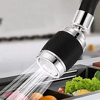 Насадка-аэратор для кухонного смесителя и переходник на шланг вращение на 360° Faucet universal pipe