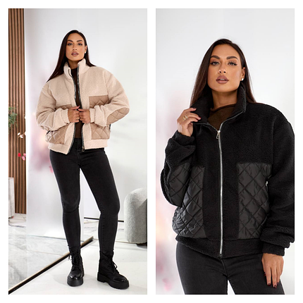 Куртка з м'якого штучного хутра (Тедді), фото 1