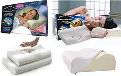 Ортопедична подушка з пам'яттю Memory pillow (меморі пілоу)