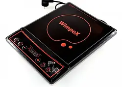 Індукційна плита Wimpex WX-1323 2000W Таймер, багатофункціональна