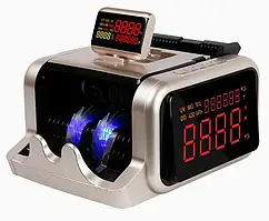 Машина для рахунку грошей з детектором підроблених купюр та великим бічним світлодіодним дисплеєм Model-2600