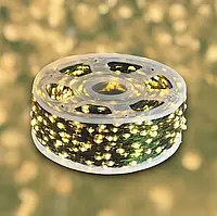 Гірлянда Роса LED на зеленому дроті USB 20*200 AND 5336