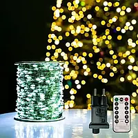 Гірлянда Роса LED на зеленому дроті USB 100*1000 AND 5348