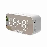 Портативна колонка Bluetooth з годинником Q5 BT