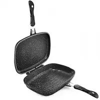 Сковорода двостороння для гриля UNIQUE UN-5182 32см