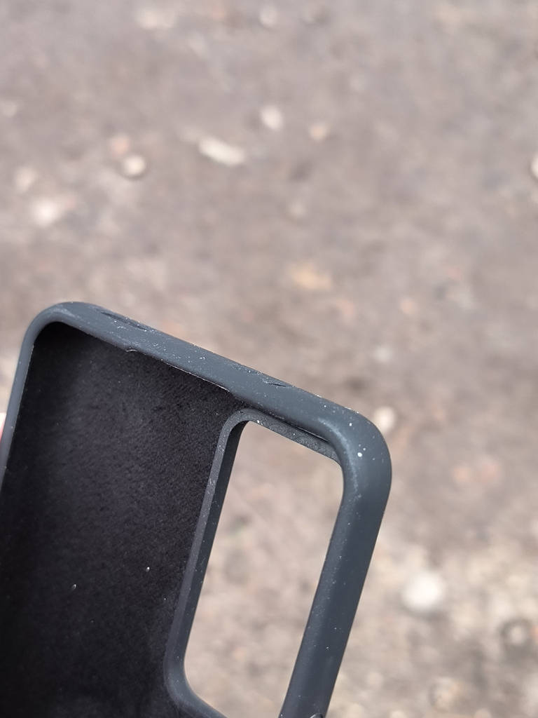 Чохол Silicone Case Xiaomi 12T / 12T Pro / K50 Ultra Black - фото покупців 2