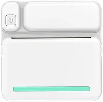 Портативний термопринтер з Bluetooth + рулон термопаперу, C19 / Міні принтер для друку