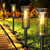Комплект світильників для газону Solar Lawn Light Shinedo Y246 warm white комплект 2 шт