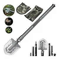 Лопата (лапата) Універсальна, складна саперна. похідна туристична для авто. Лопата багатофункціональна 16 один тактична металева