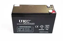 Батарея свинцево-кислотна UKC WST-9.0 12 V 9 Ah Black